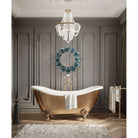 Daum Mélodie Mirror By Jacques Hurel 25ex – Blue grey, alternate view