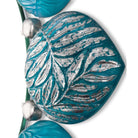 Daum Mélodie Mirror By Jacques Hurel 25ex – Turquoise, alternate view