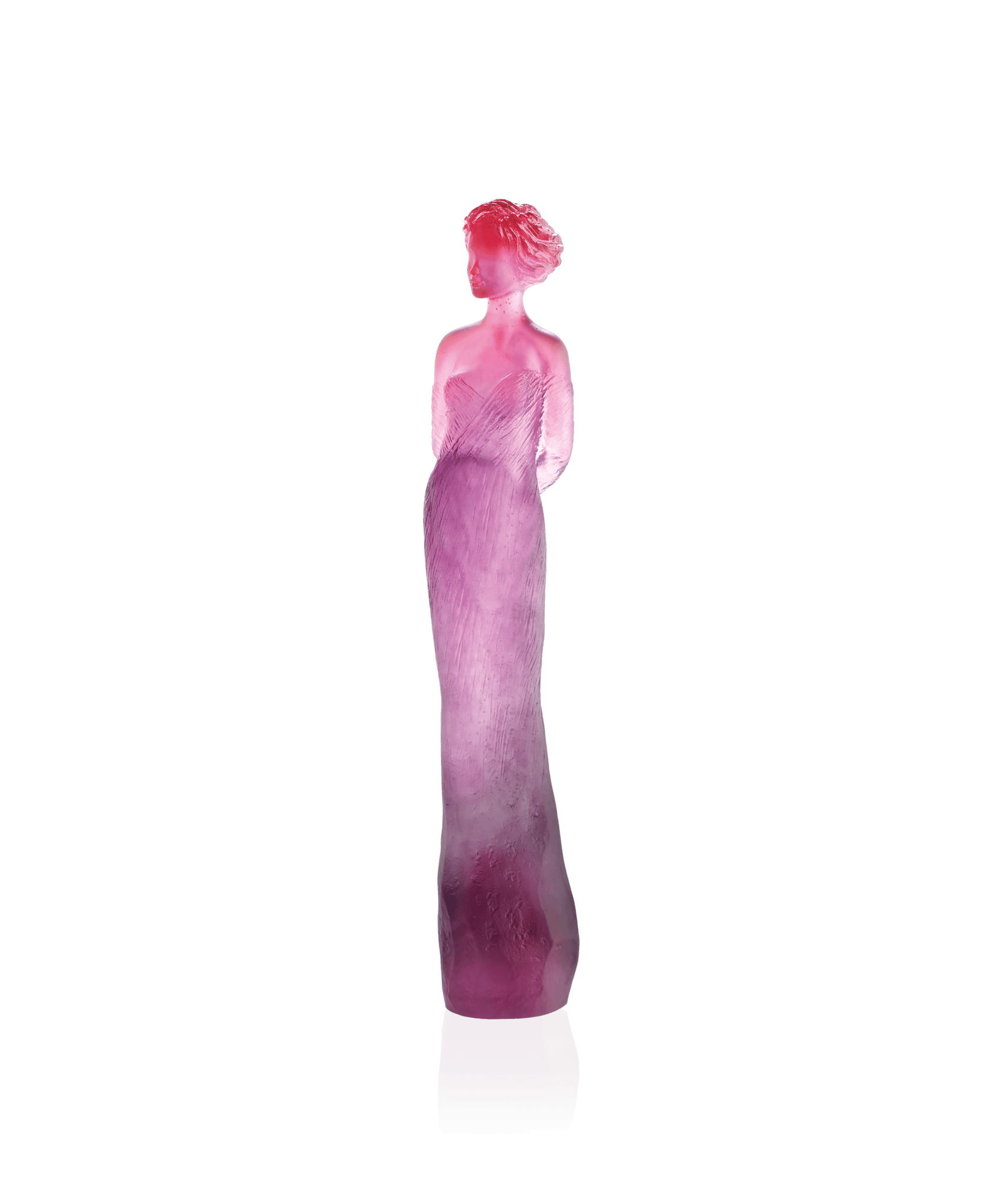 Daum Margot Red and Purple By Jean-Philippe Richard 375ex Sculpture