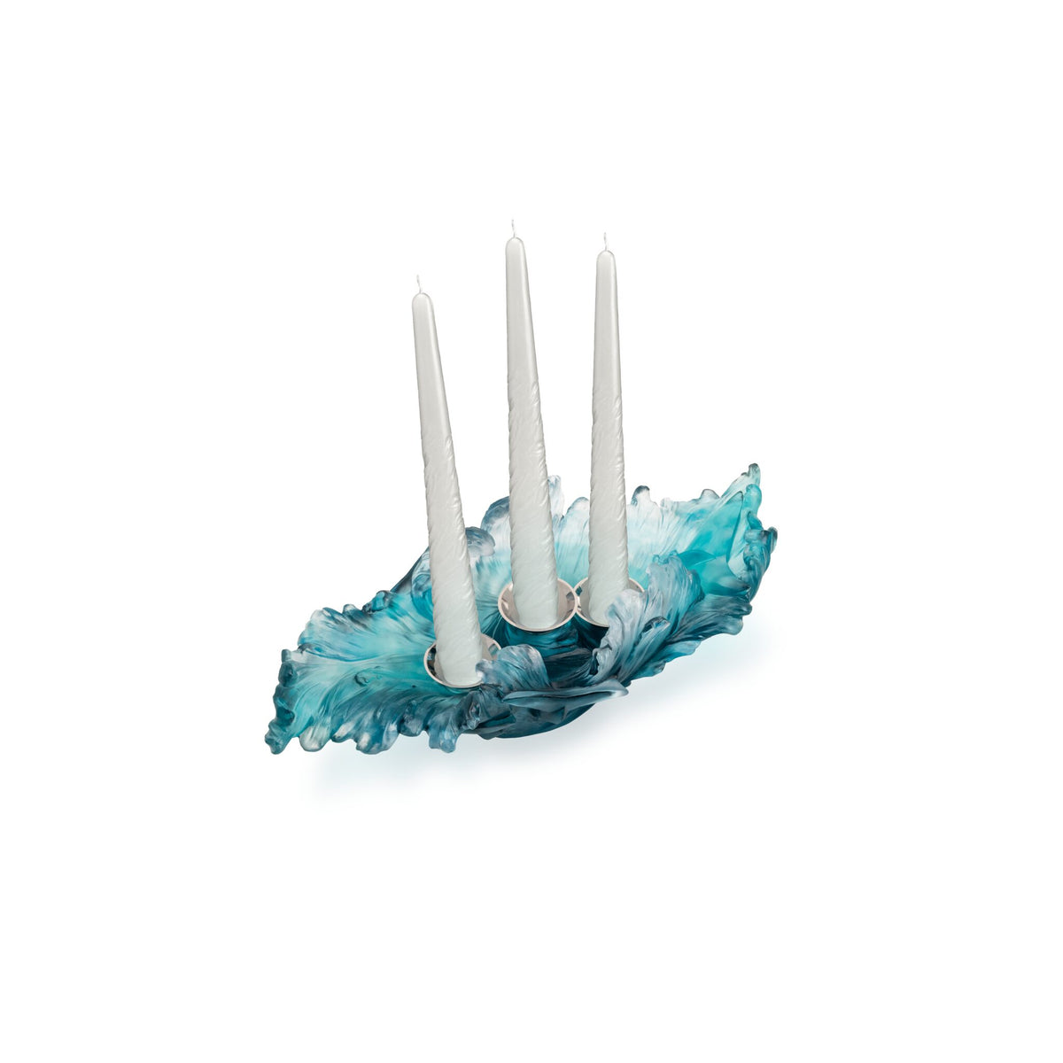 Daum Maya Medium Candelabra 225ex Candleholder, alternate view