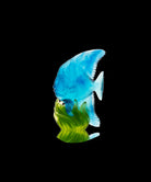 Daum Maya Medium Platax Blue and Sculpture — green