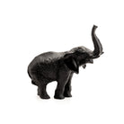 Daum Medium Elephant By Jean François Leroy Sculpture — Black
