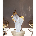 Daum Mer De Corail Large Vase – White gold finish 99ex, alternate view