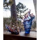 Daum Mer De Corail Medium Bowl Red – Blue and, alternate view