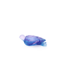 Daum Mer De Corail Medium Sea Turtle Blue Sculpture — and pink