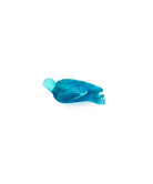 Daum Mer De Corail Medium Sea Turtle Blue Sculpture — Original