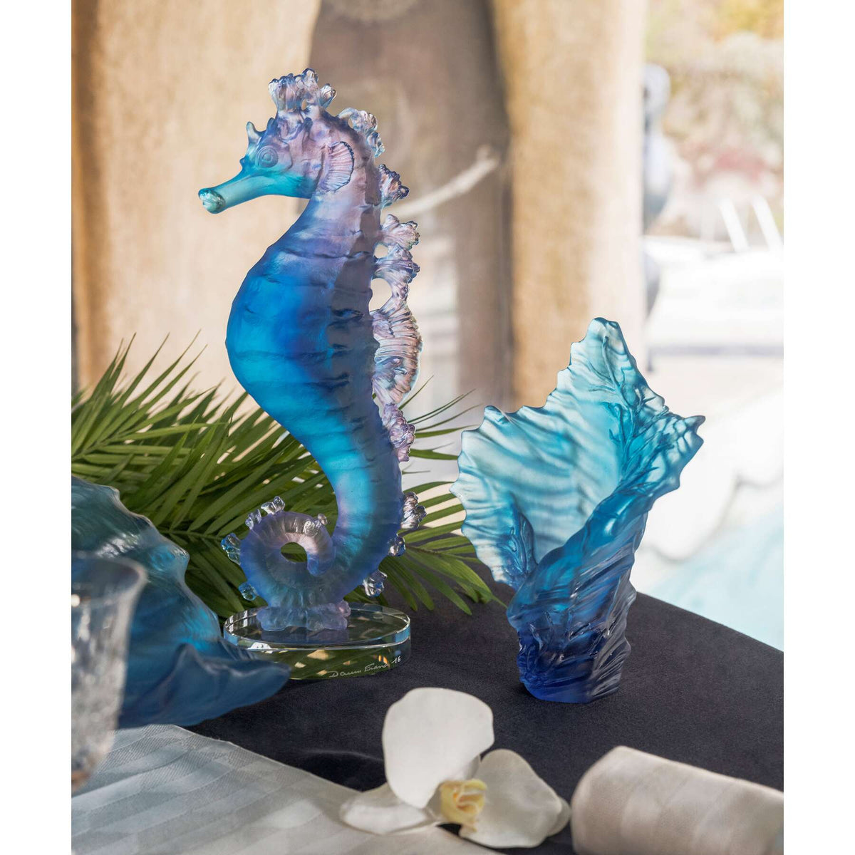 Daum Mer De Corail Medium Vase, alternate view