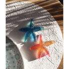 Daum Mer De Corail Starfish Sculpture – Blue, alternate view