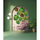 Daum Monstera Large Wall Leaf By Emilio Robba Wall Sculpture – Green, alternate view