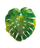 Daum Monstera Large Wall Leaf By Emilio Robba Wall Sculpture — Green