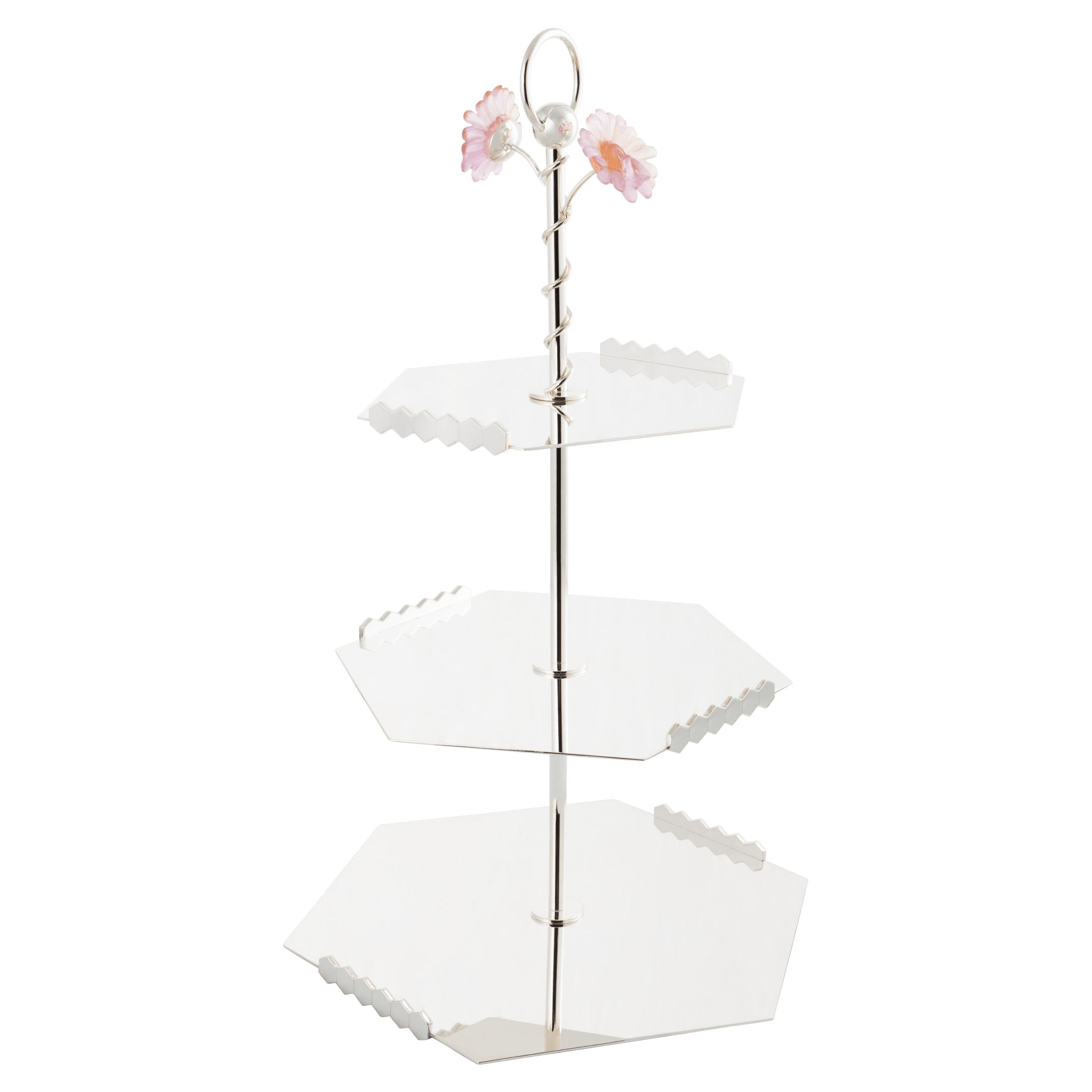 Daum Or D'Abeille Sculpture — 3 Tier pastry stand