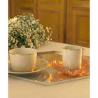 Daum Or D'Abeille Coffee and Crystal Cup & Saucer Set – Cup saucer, alternate view