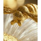 Daum Or D'Abeille Decorative Flower Sculpture, alternate view