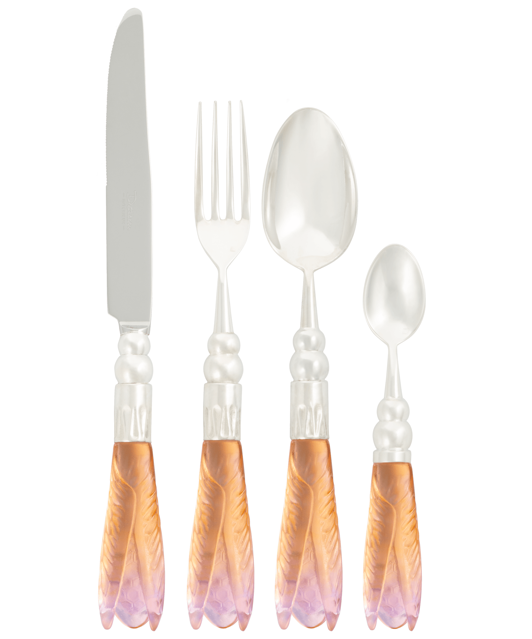 Daum Or D'Abeille Sculpture — Individual Place Setting 4 pieces