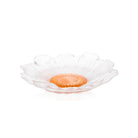 Daum Or D'Abeille Medium Presentation Flower Sculpture — White