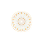 Daum Or D'Abeille Sculpture — Set of 2 bread plates