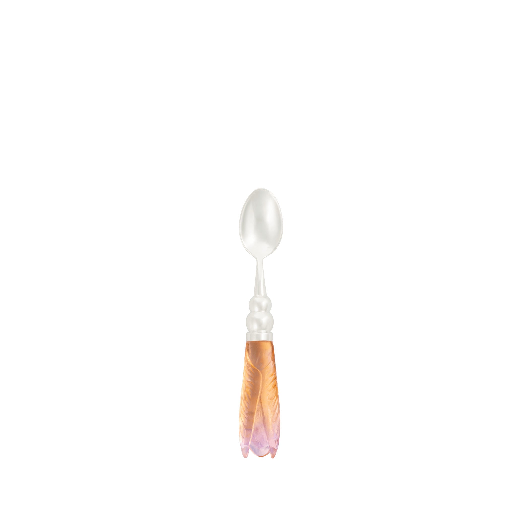 Daum Or D'Abeille Set of 2 Desert Spoons Sculpture