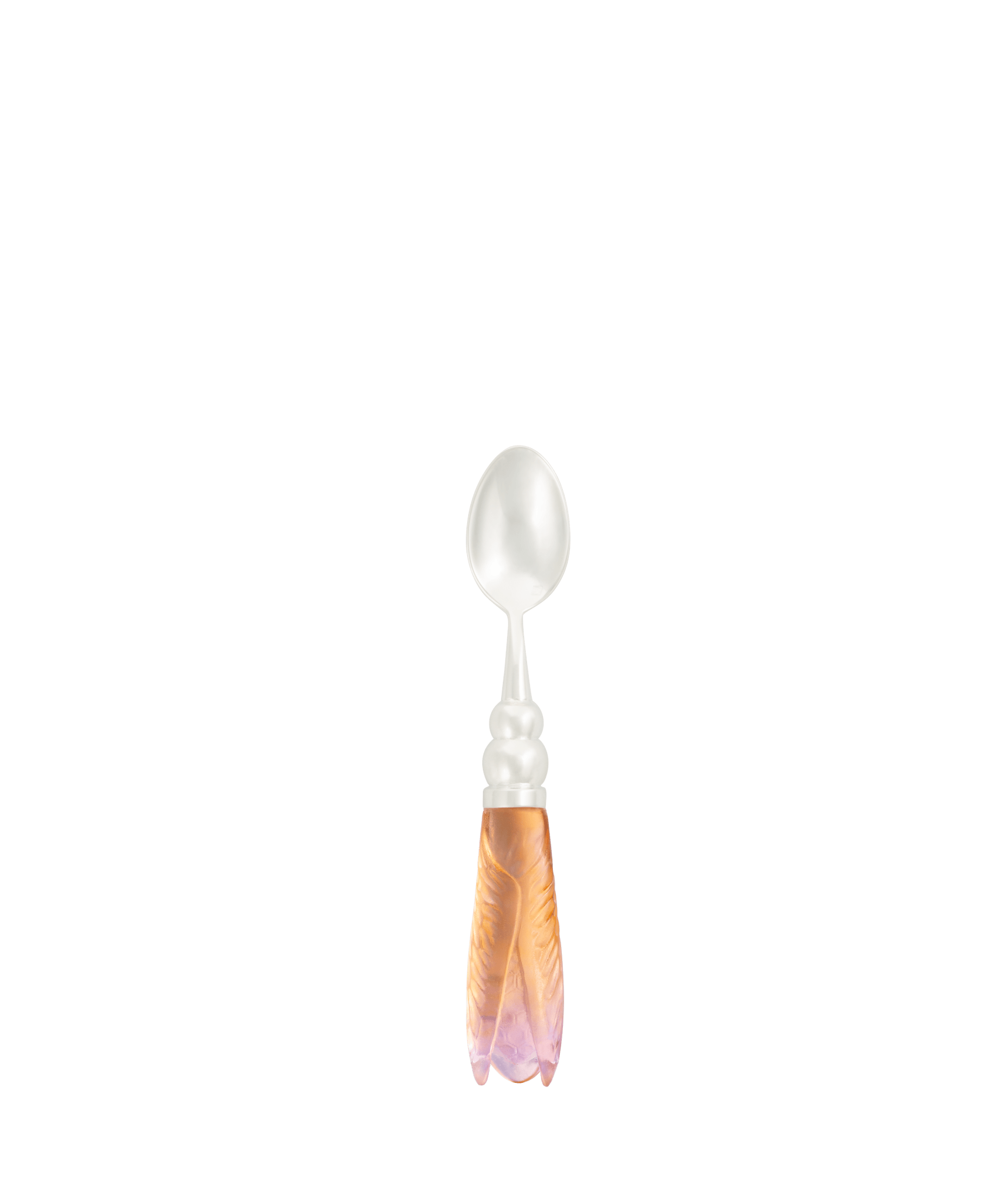 Daum Or D'Abeille Set of 2 Desert Spoons Sculpture