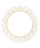 Daum Or D'Abeille Sculpture — Set of 2 dinner plates