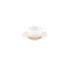 Daum Or D'Abeille Sculpture — Set of 2 tea cups and saucers
