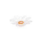 Daum Or D'Abeille Small Presentation Flower Sculpture — White