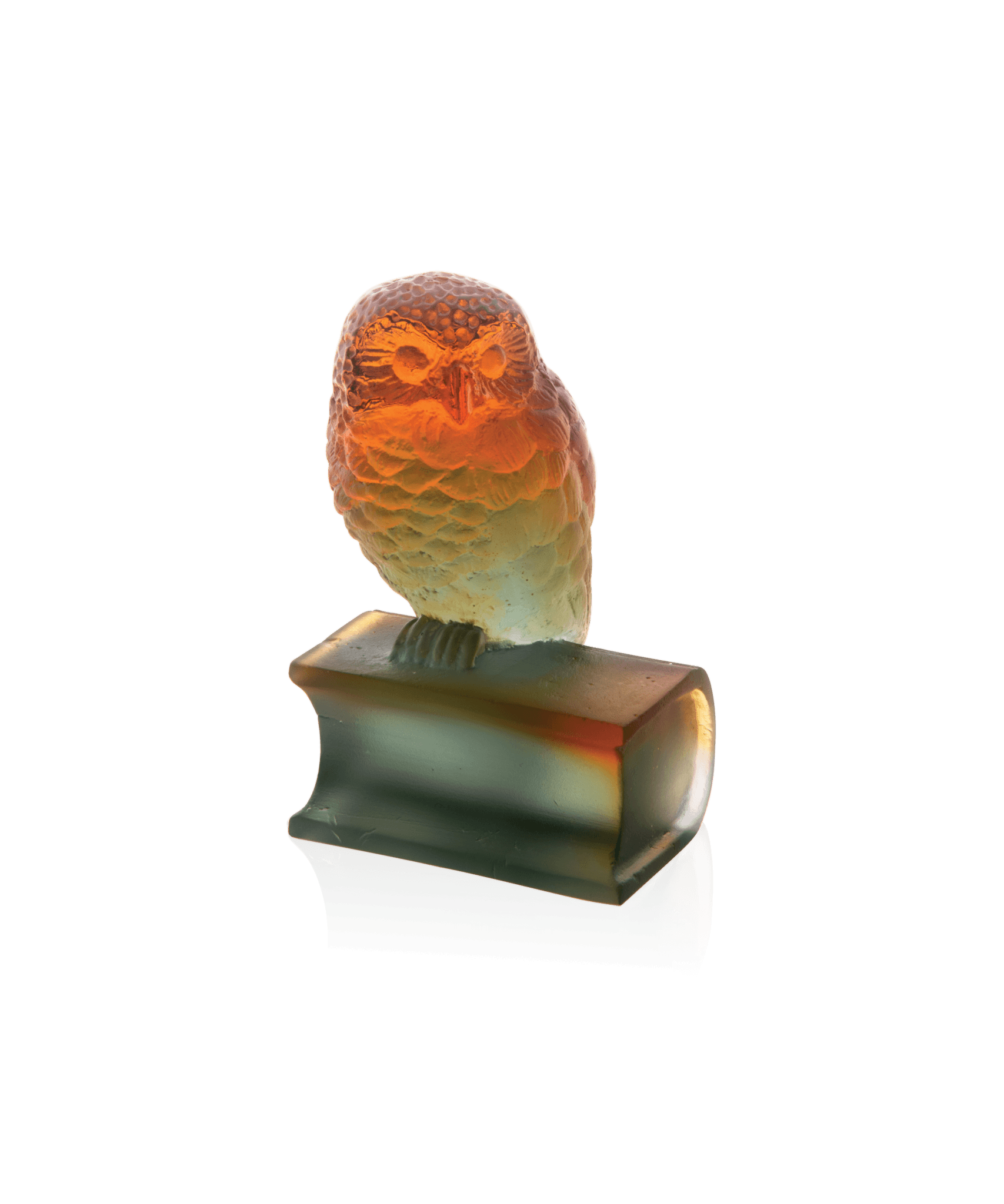 Daum Owl on Book Sculpture