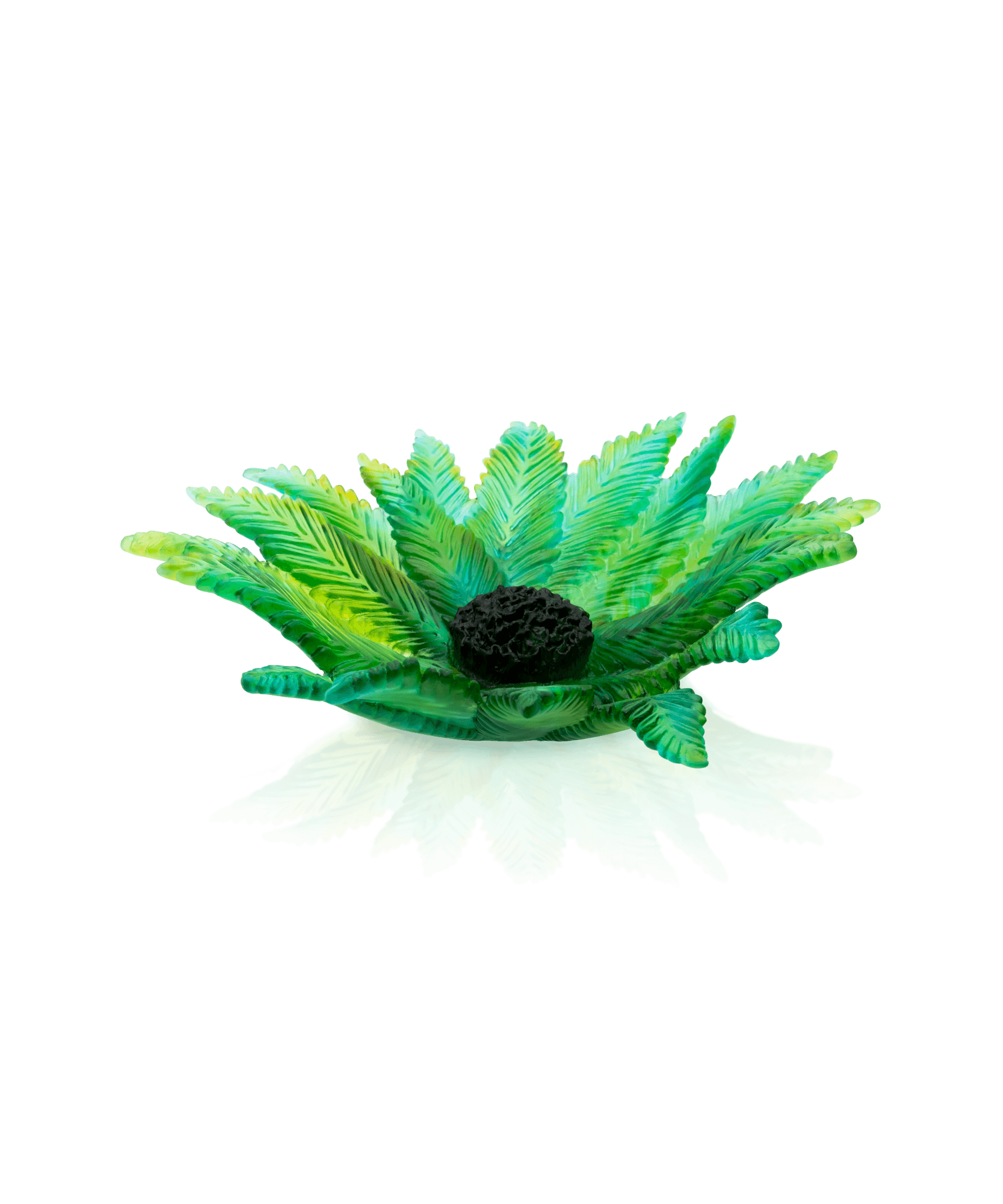 Daum Palm Beach Large Centerpiece By Emilio Robba 375ex Sculpture