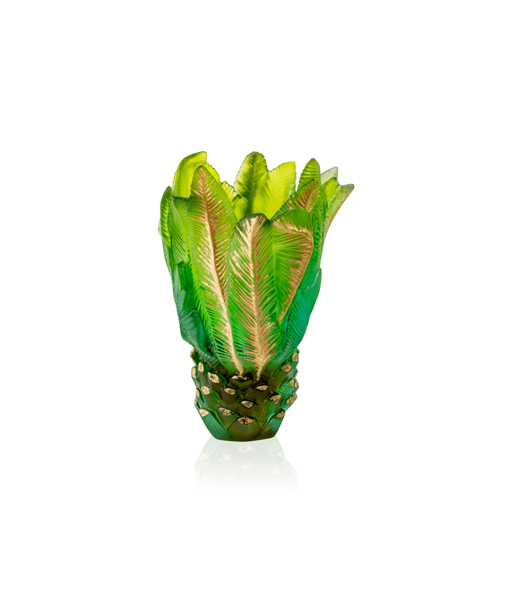 Daum Palm Beach Medium Vase By Emilio Robba 225ex