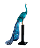 Daum Paon Tropical By Madeleine Van Der Knoop 8ex Sculpture