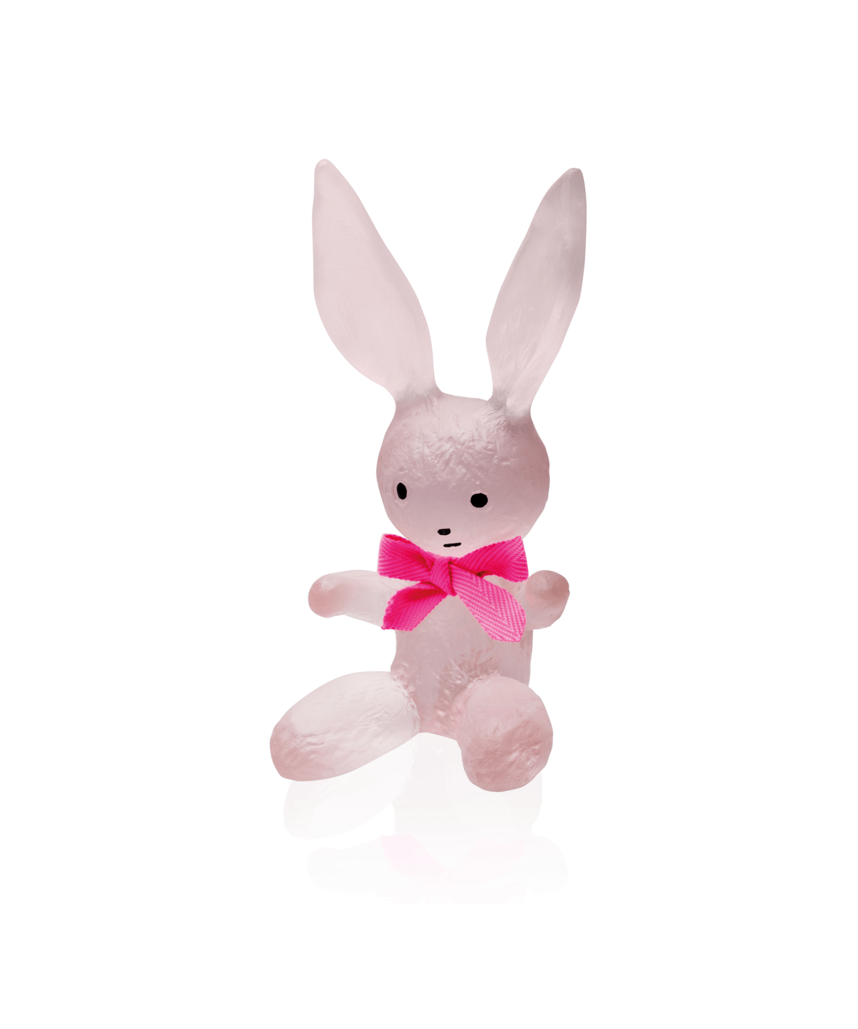 Daum Pinpin By Serge Mansau Sculpture — Pink