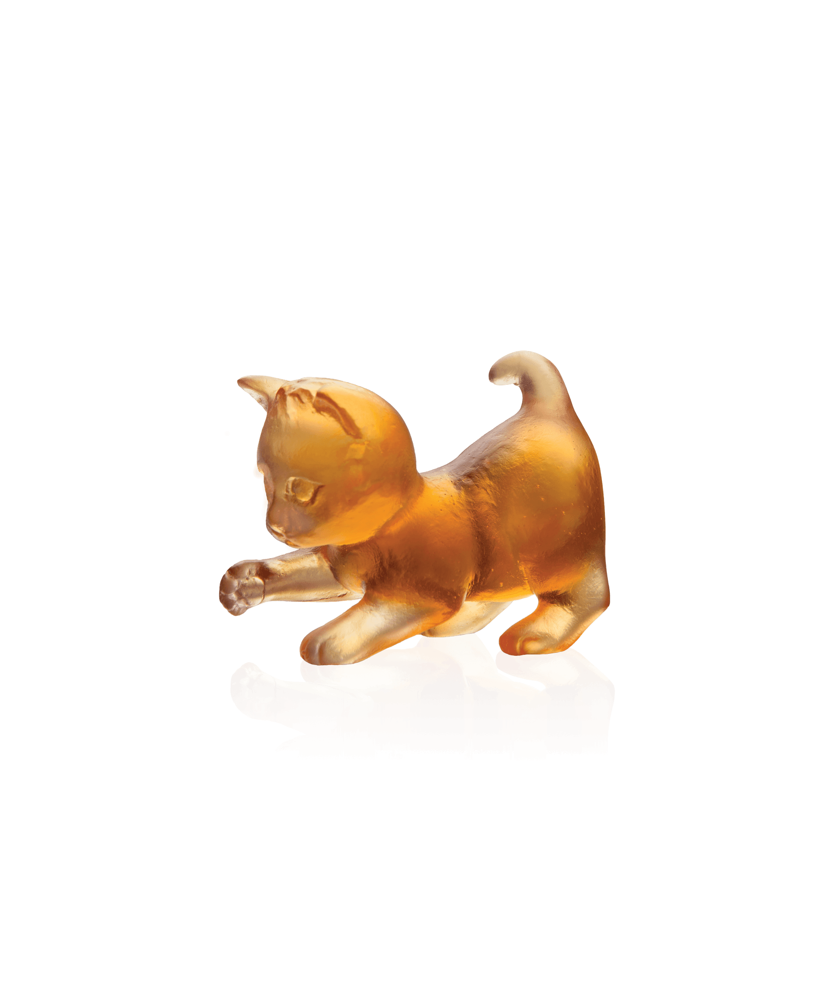 Daum Playing Mini-kitten Sculpture
