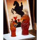 Daum Rêve Equestre Chess Knight Medium 250ex Sculpture, Daum crystal, view 2