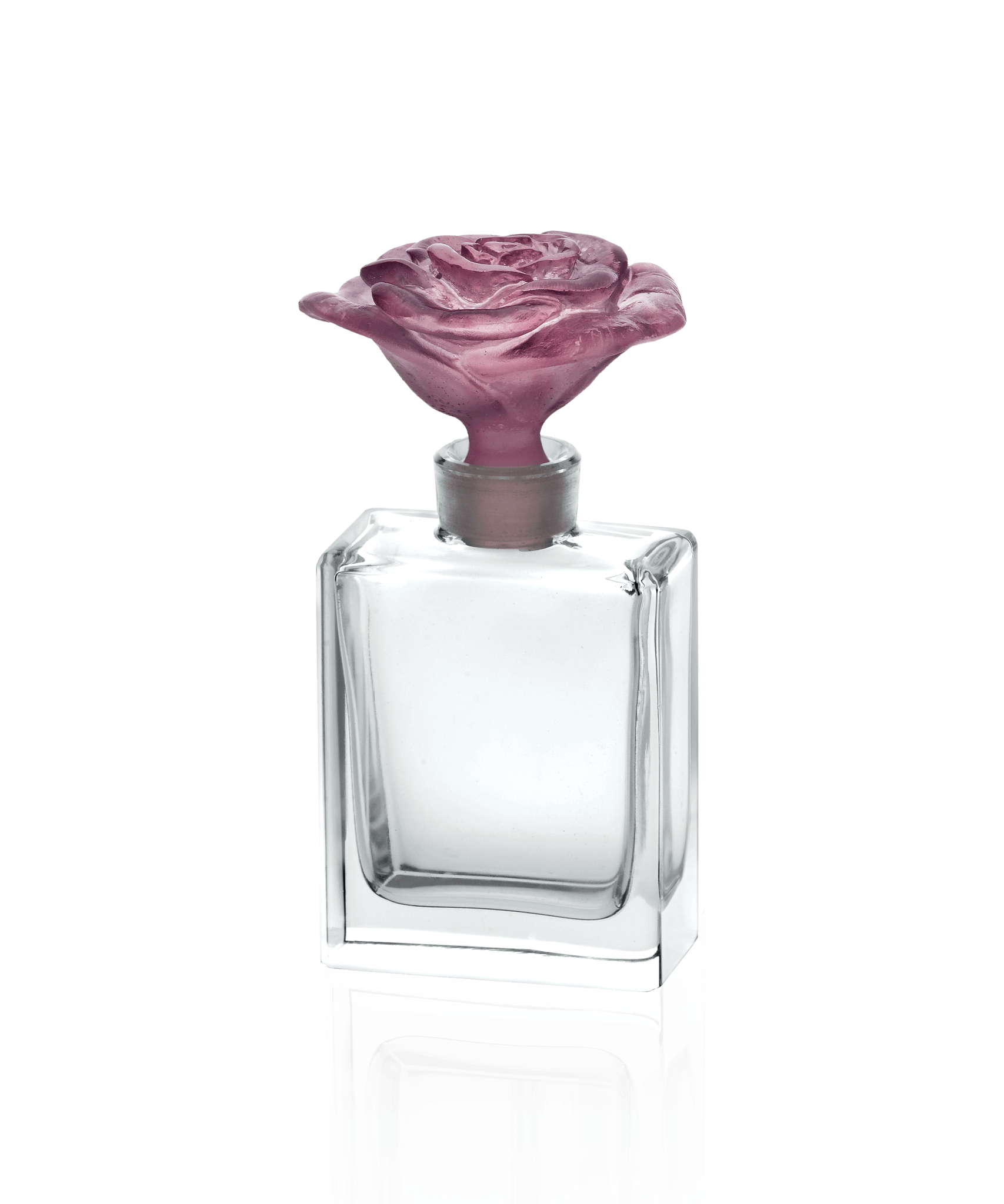 Daum Rose Passion Perfume Bottle Pink