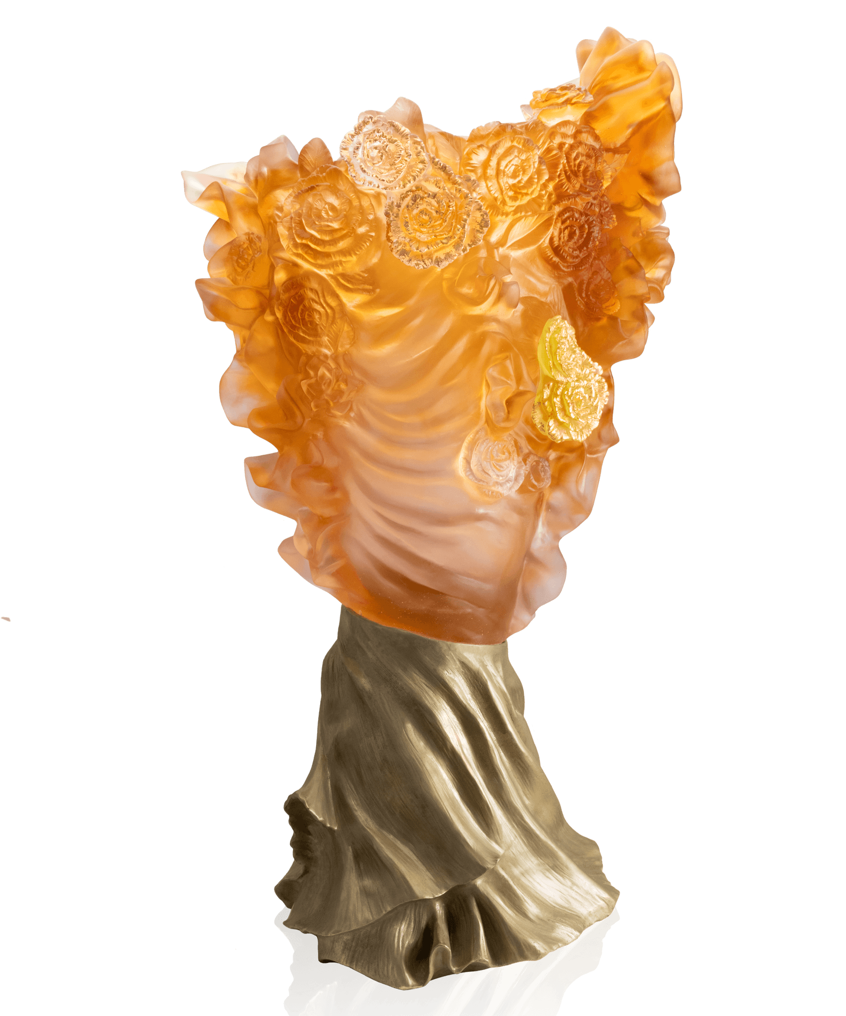 Daum Rose Royale Prestige Vase 50ex