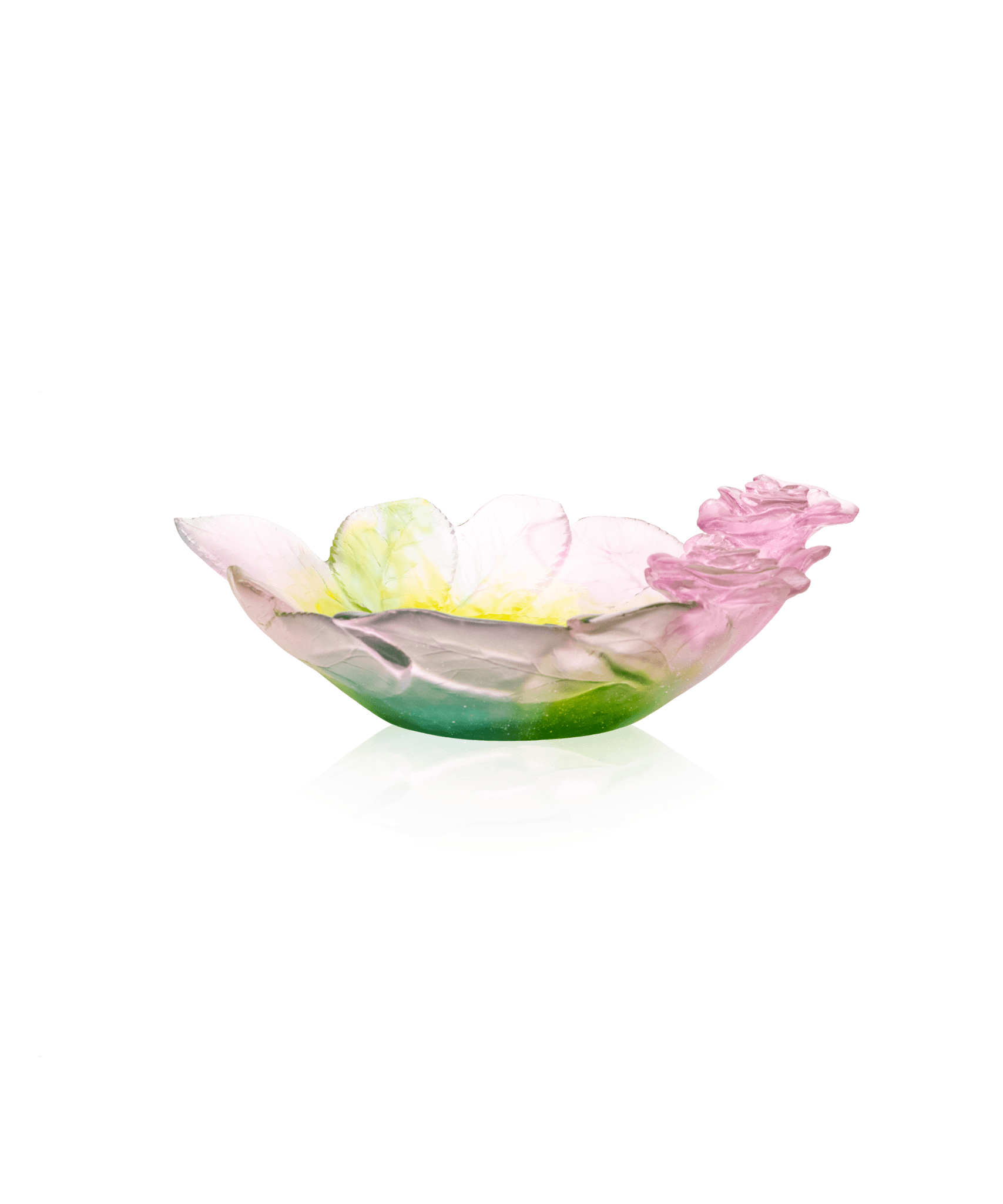 Daum Roses Ornamental Dish Decorative Tray