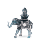 Daum Shalmara Elephant 25ex Sculpture — Blue Grey