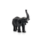 Daum Small Elephant By Jean François Leroy Sculpture — Black