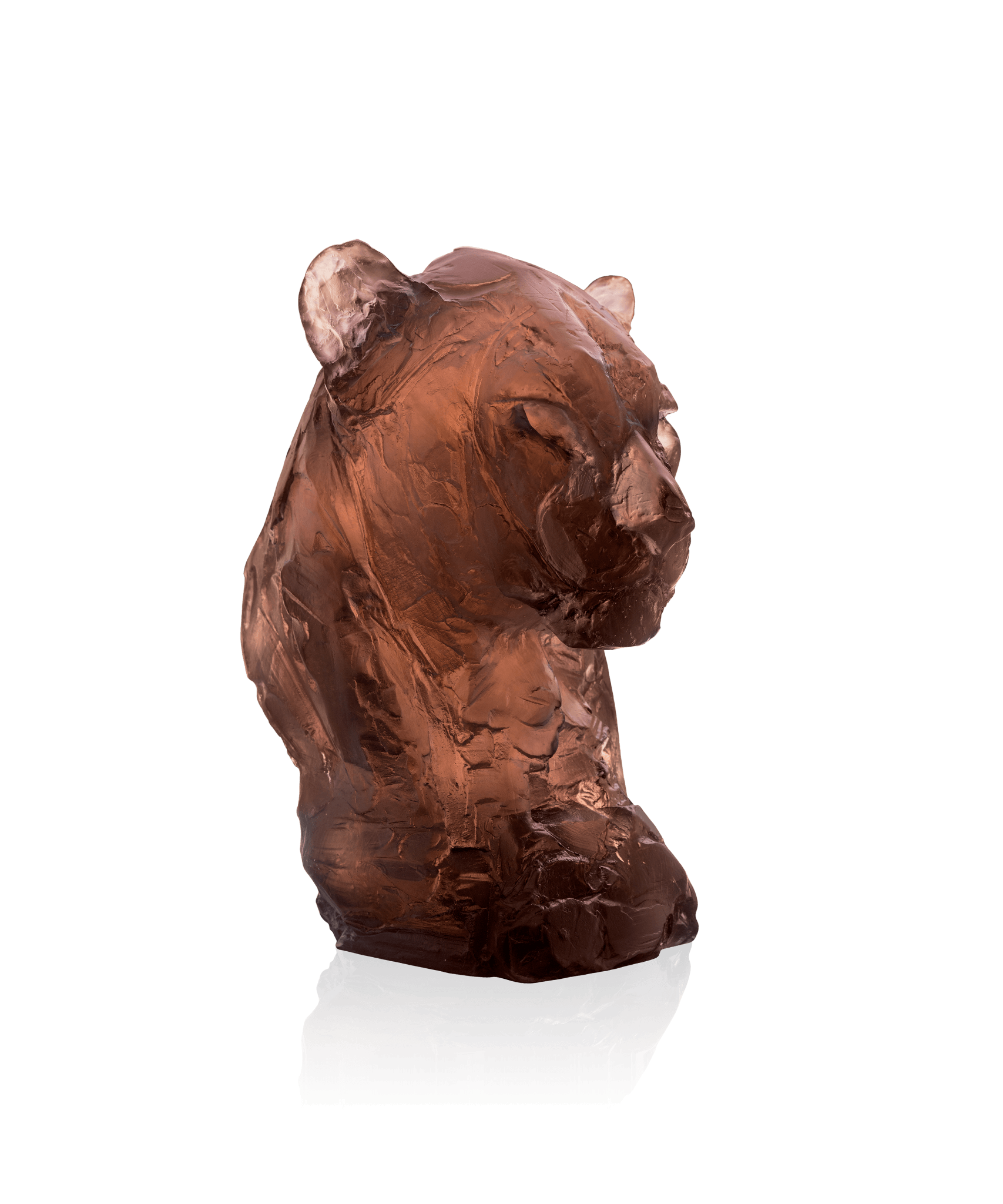 Daum Tête De Panthère By Patrick Villas 125ex Sculpture