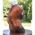Daum Tête De Panthère By Patrick Villas 125ex Sculpture, alternate view
