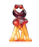 Daum Tango À Paris By Myriam Franck 375ex Sculpture