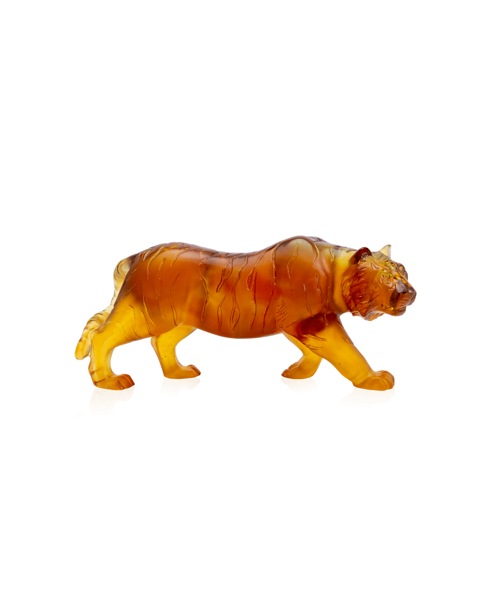 Daum Tiger Sculpture