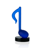 Daum Timeless By Manu Katche 500ex Sculpture — Blue