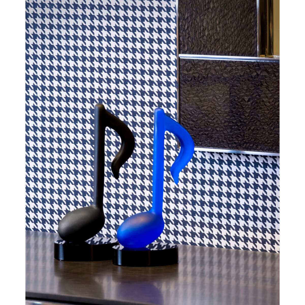 Daum Timeless By Manu Katche 500ex Sculpture – Blue, alternate view