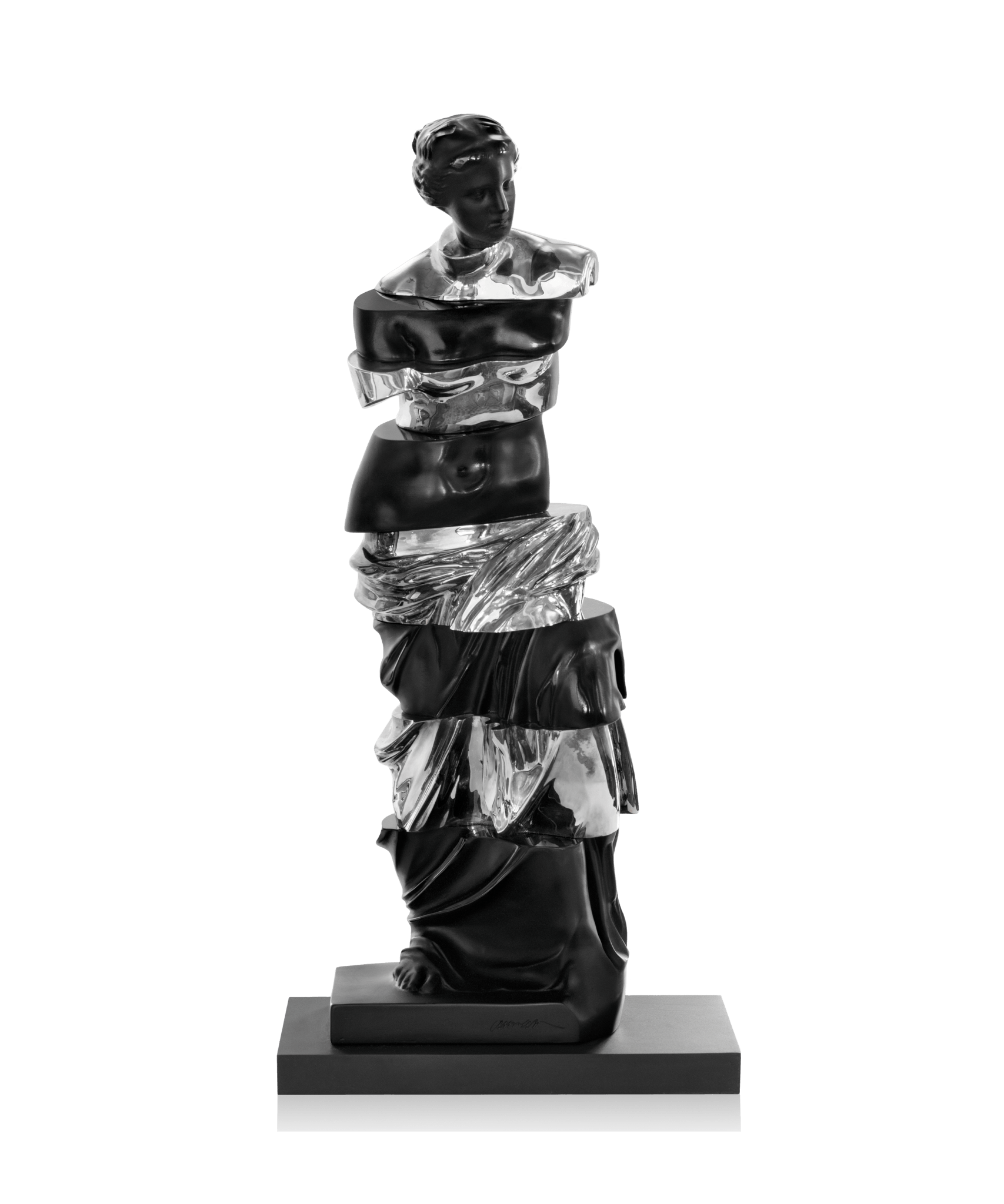 Daum Tranchlucide By Arman 8ex Sculpture
