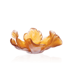 Daum Tulipe Bowl — Amber