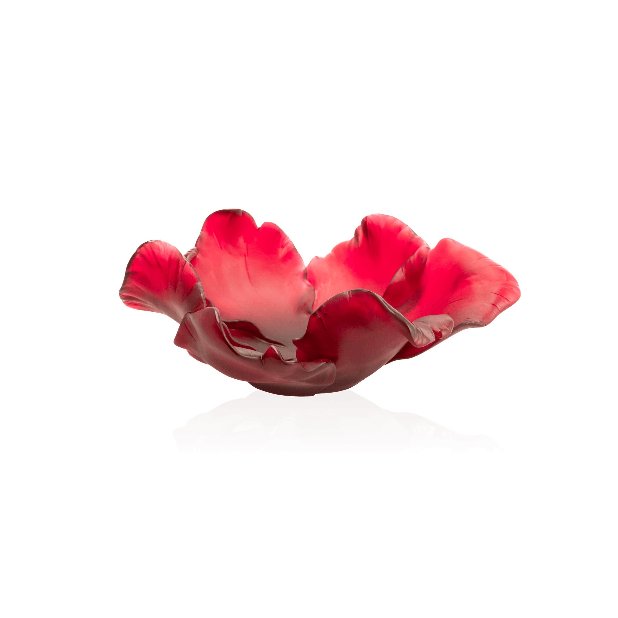 Daum Tulipe Bowl — Red