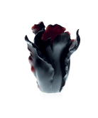 Daum Tulipe Large Vase — Black