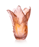 Daum Tulipe Magnum Vase 50ex — Amber Pink