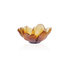 Daum Tulipe Small Bowl — Amber