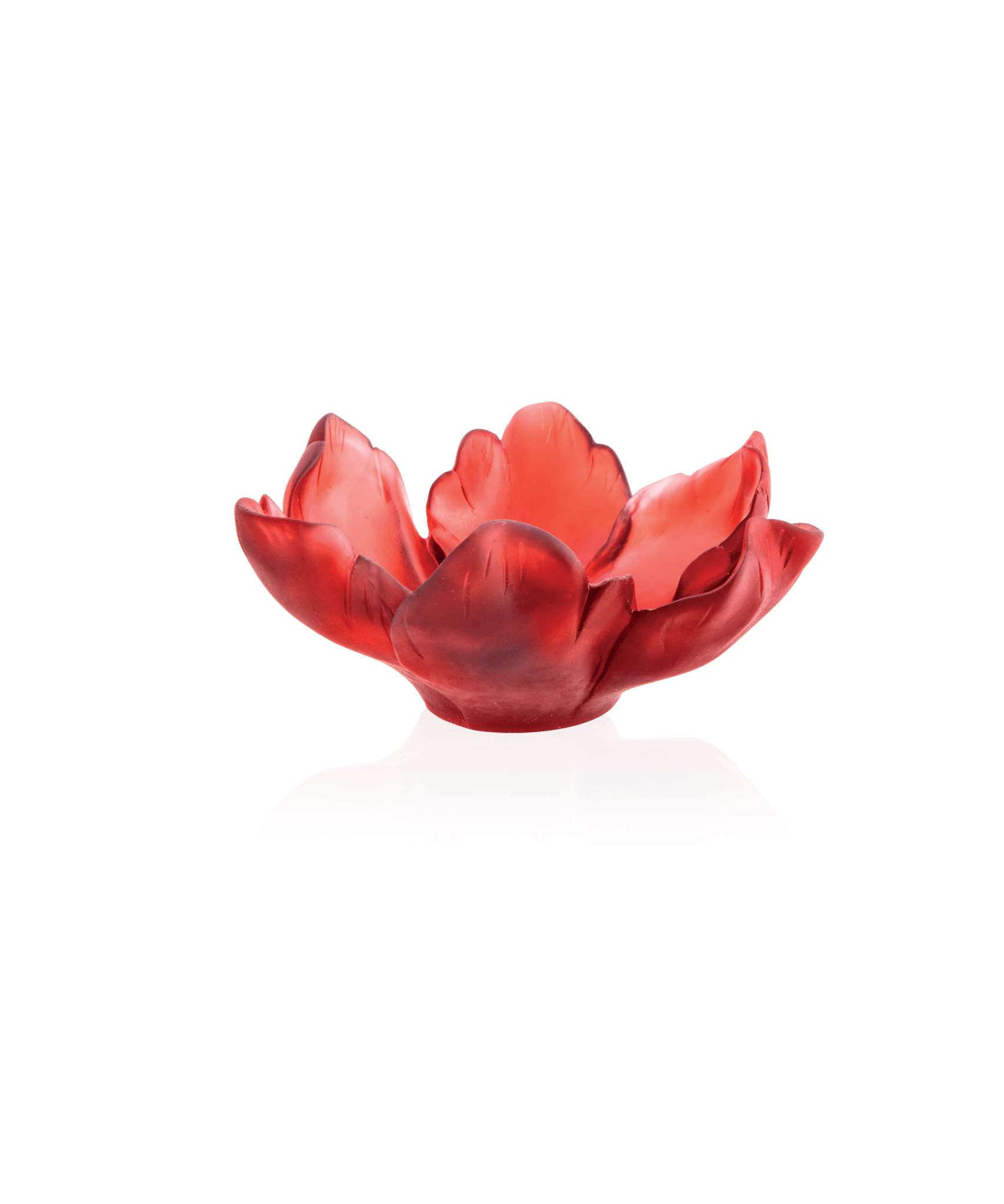 Daum Tulipe Small Bowl — Red